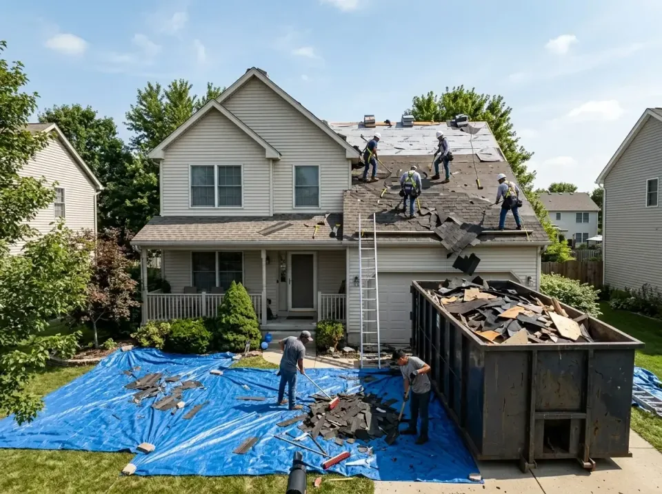 roof-replacement-debris-remova-004 — frequently asked questions, Cheapest Dumpster Rentals in Foster City, CA